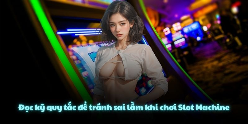 Đọc kỹ quy tắc để tránh sai lầm khi chơi Slot Machine